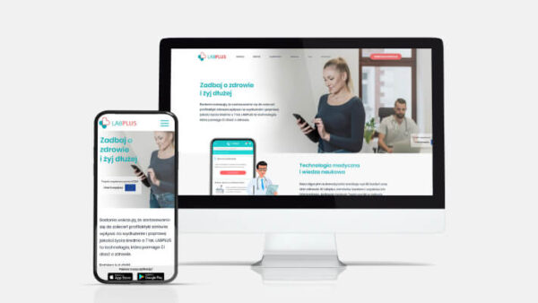 Strona internetowa labplus.pl