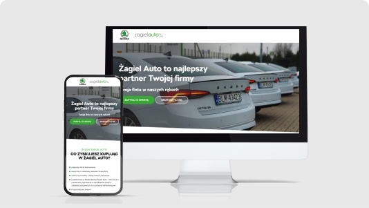 Strona internetowa flota.zagielauto.pl