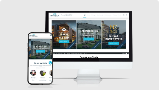 Strona internetowa immobilia.com.pl