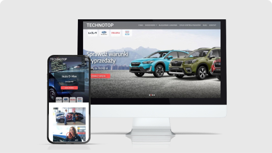 Strona internetowa technotop.pl