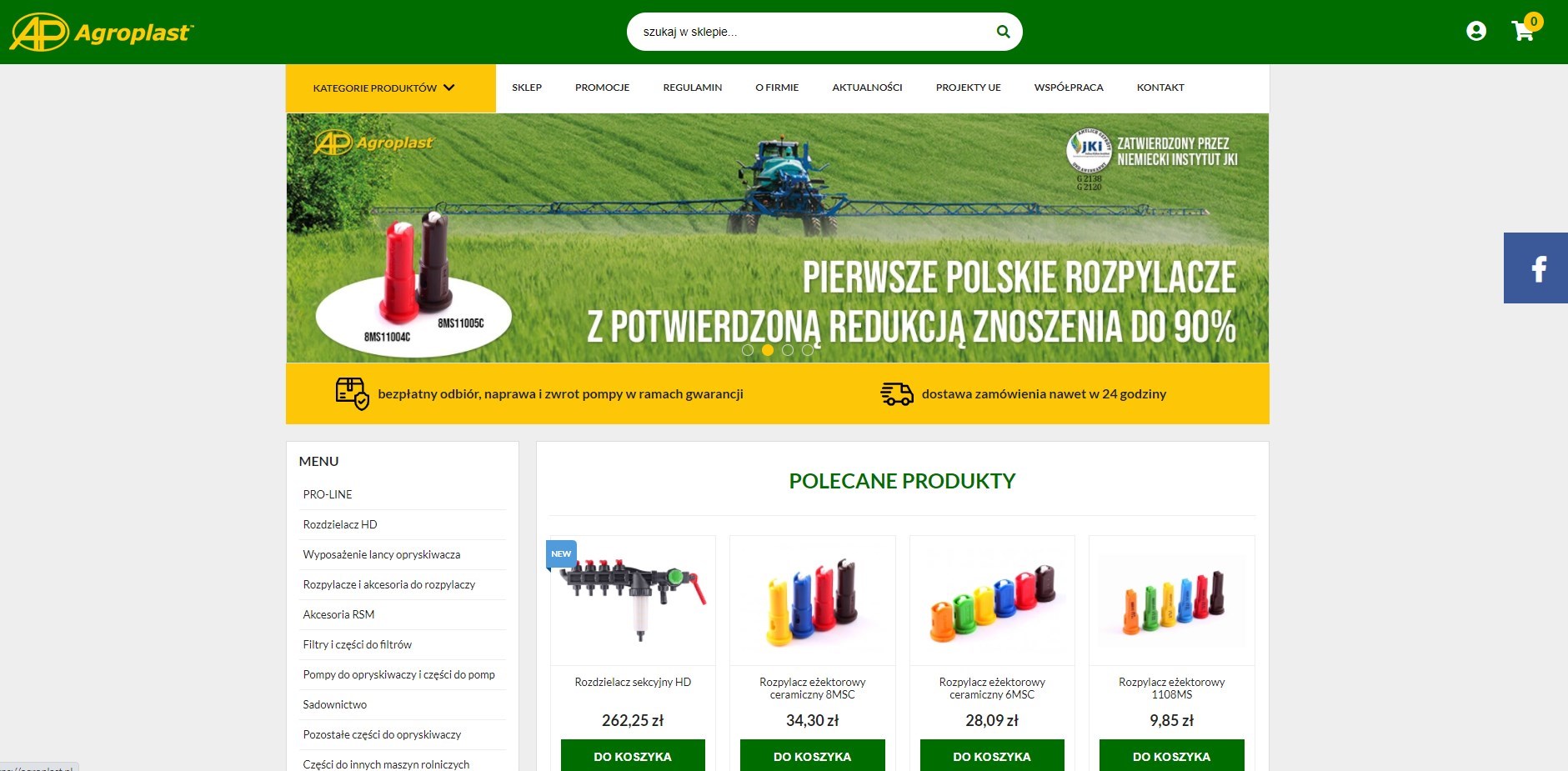 Landing Page Agroplast Pl
