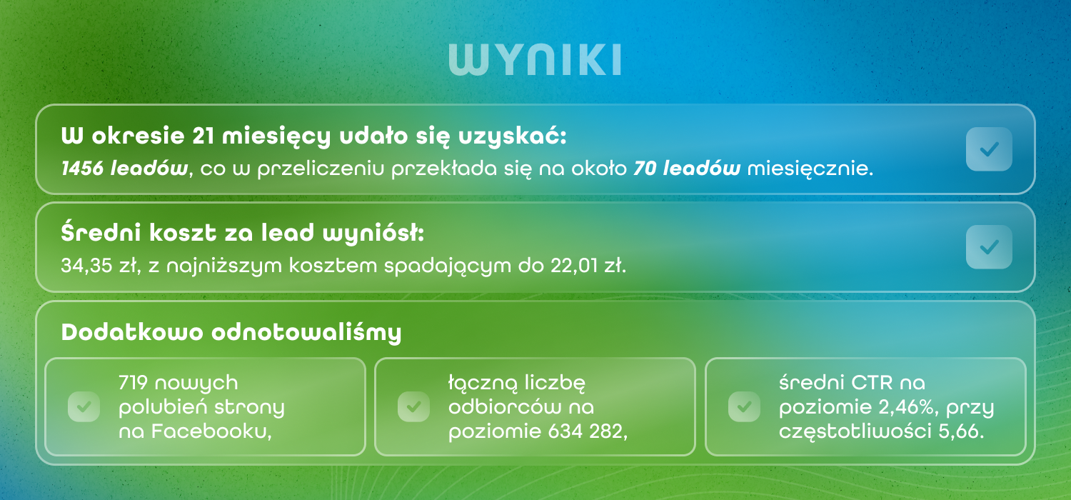 Wyniki Meta Ads