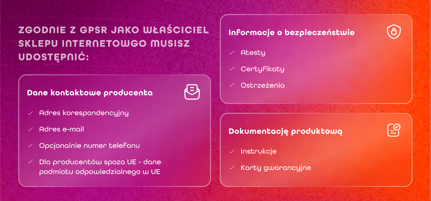 Gpsr Wymagania Dla Sklepow Online