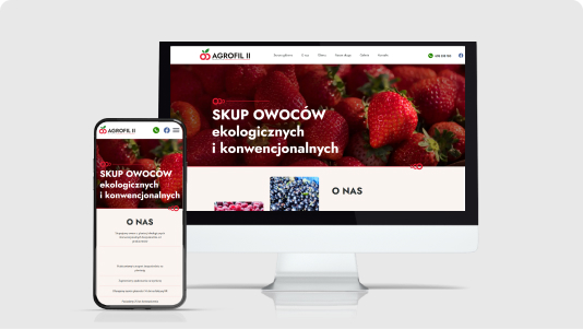 agrofil.pl – strona www firmy usługowej