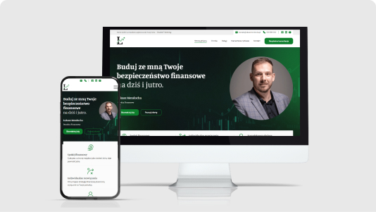 lukaszmendocha.pl – strona doradcy finansowego