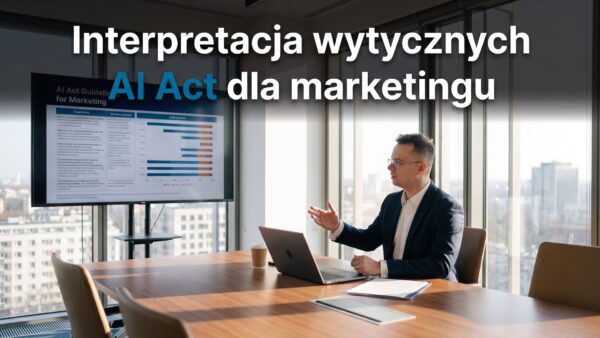 Interpretacja wytycznych AI Act: co&nbsp;robić z&nbsp;treściami AI w&nbsp;marketingu od&nbsp;2 sierpnia 2026