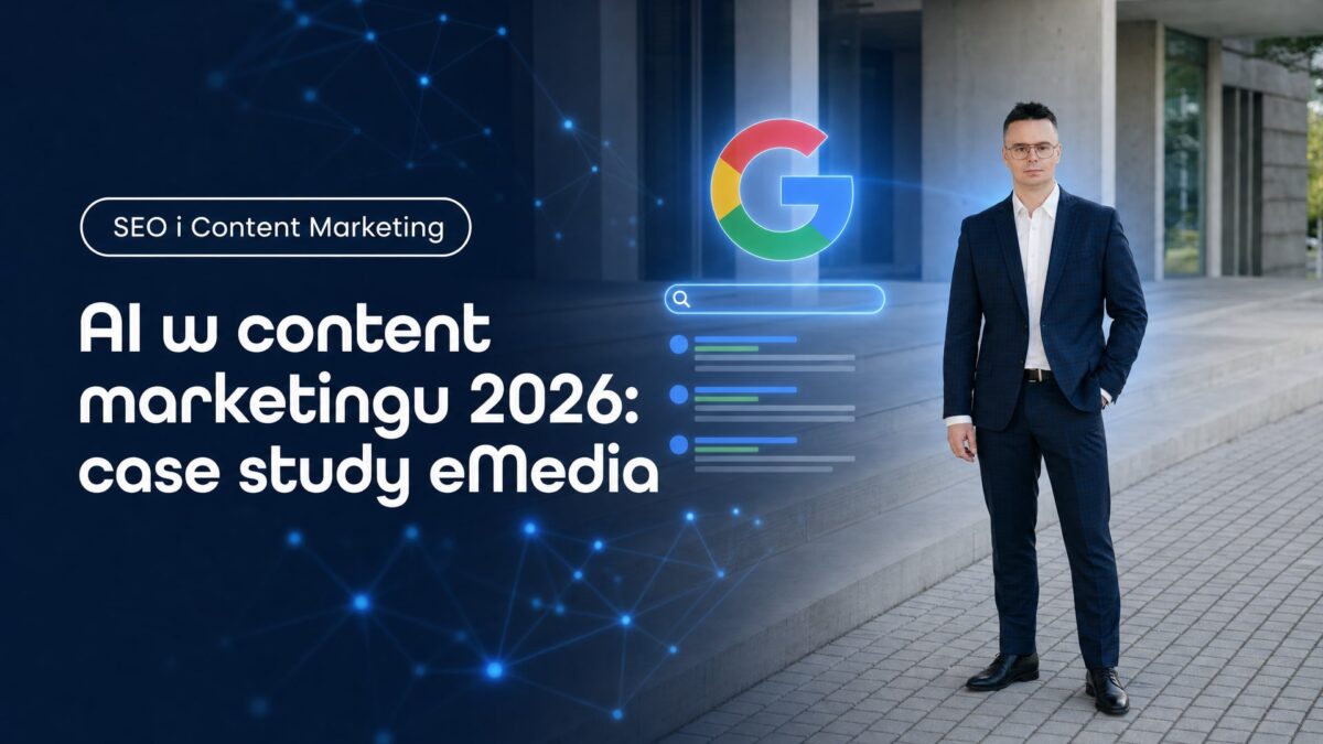 Miniatura wpisu AI w content marketingu 2026: case study eMedia. Grzegorz Wysocki, emedia
