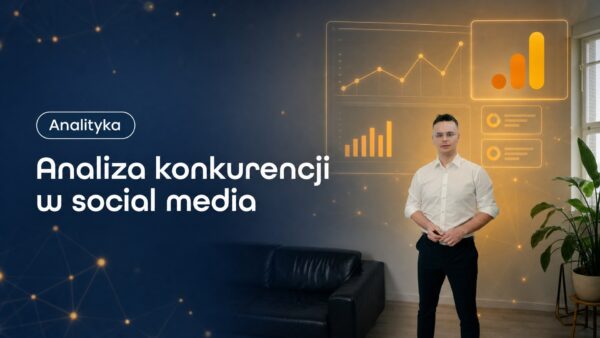 Okładka strony Analiza konkurencji w social media. Grzegorz Wysocki, emedia