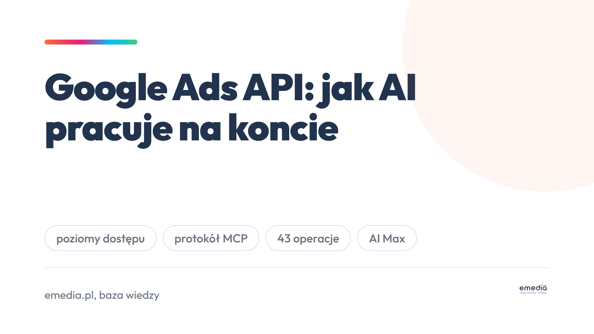 Google Ads API: jak AI pracuje na koncie reklamowym