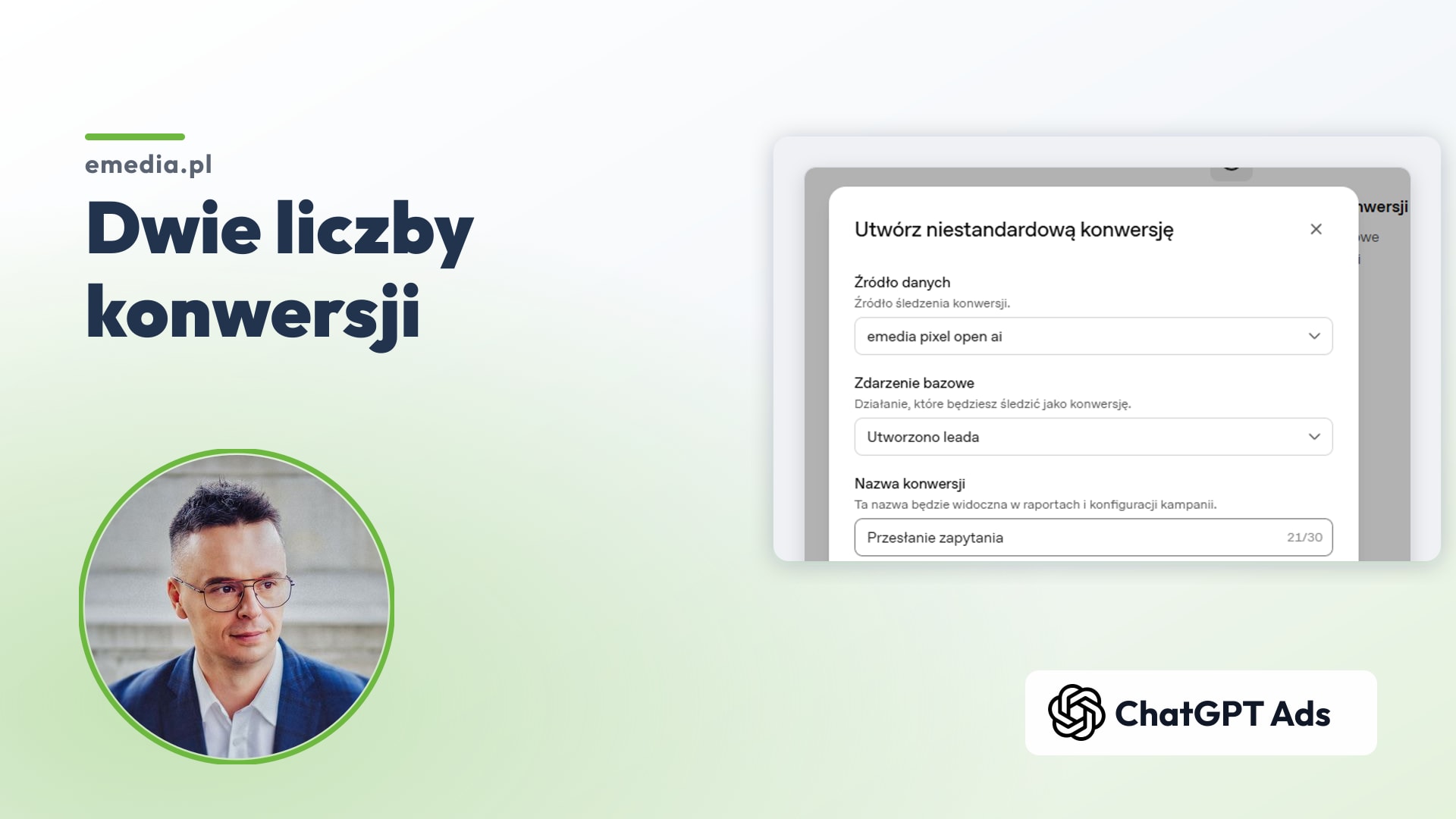 Konwersja po kliknięciu i po wyświetleniu