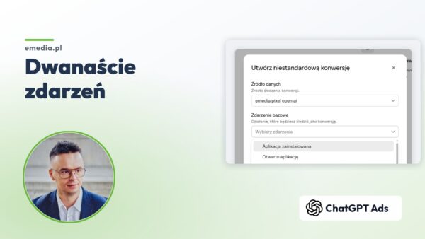 Zdarzenia konwersji w&nbsp;ChatGPT Ads: pełna lista