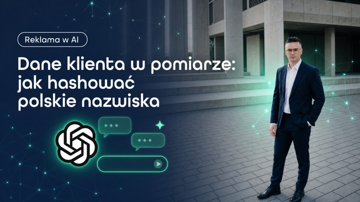 Miniatura wpisu Dane klienta w pomiarze: jak hashować polskie nazwiska. Grzegorz Wysocki, emedia
