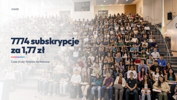 7 774 subskrypcje kanału po 1,77 zł. Case study kampanii wideo w branży technicznej