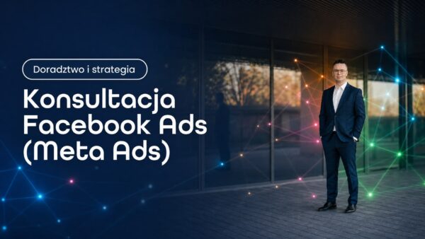 Okładka strony Konsultacja Facebook Ads (Meta Ads). Grzegorz Wysocki, emedia