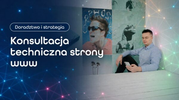 Okładka strony Konsultacja techniczna strony www. Grzegorz Wysocki, emedia