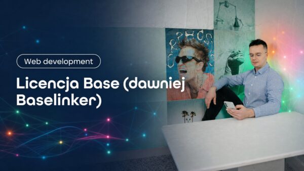 Okładka strony Licencja Base (dawniej Baselinker). Grzegorz Wysocki, emedia