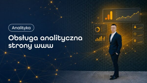 Okładka strony Obsługa analityczna strony www. Grzegorz Wysocki, emedia