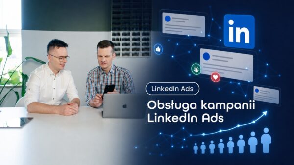 Okładka strony Obsługa kampanii LinkedIn Ads. Grzegorz Wysocki, emedia