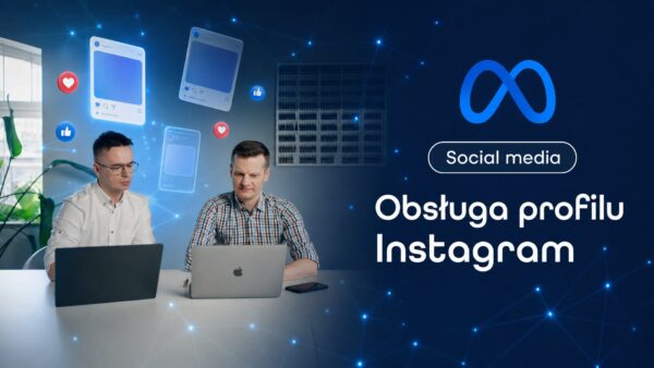 Okładka strony Obsługa profilu Instagram. Grzegorz Wysocki, emedia