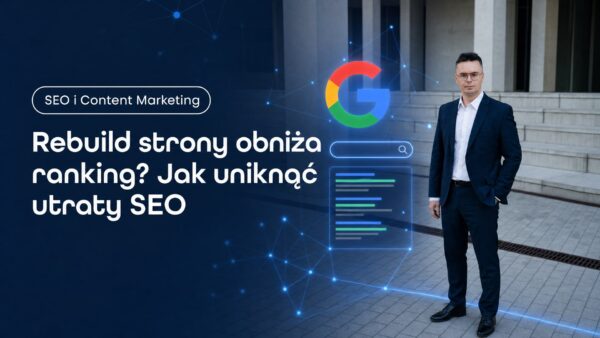 Rebuild strony obniża ranking? Jak uniknąć utraty SEO