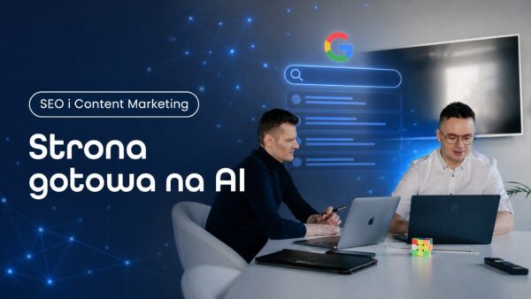 Okładka strony Strona gotowa na AI. Grzegorz Wysocki, emedia