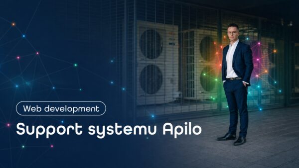 Okładka strony Support systemu Apilo. Grzegorz Wysocki, emedia