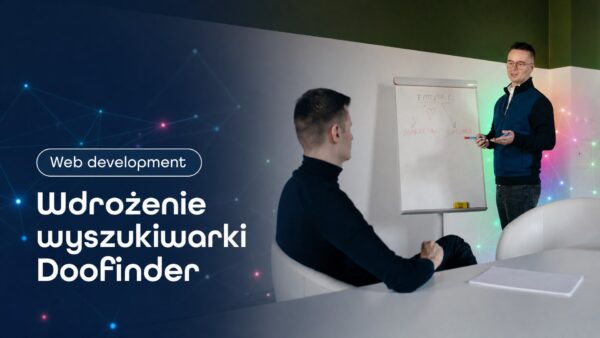 Okładka strony Wdrożenie wyszukiwarki Doofinder. Grzegorz Wysocki, emedia