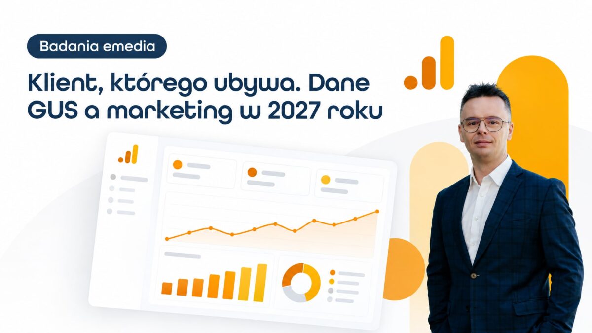 Miniatura wpisu Klient, którego ubywa. Co nowe dane GUS o ludności mówią o marketingu w 2027 roku. Grzegorz Wysocki, emedia